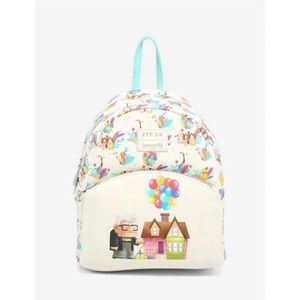 Disney Loungefly Backpack - UP - House Floral - Kevin Dug Carl Russell Ellie